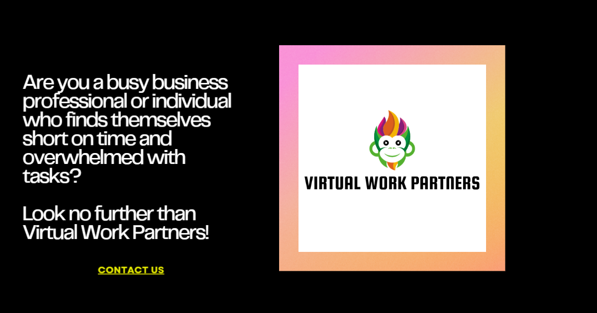 Virtual Partner Website Virtual Work Partners